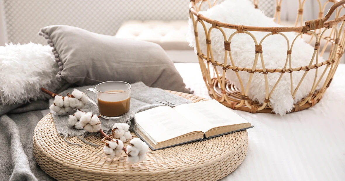 coton dans votre decoration interieure