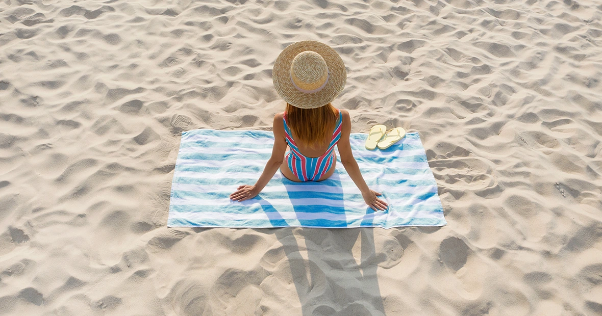 serviette de plage XXL