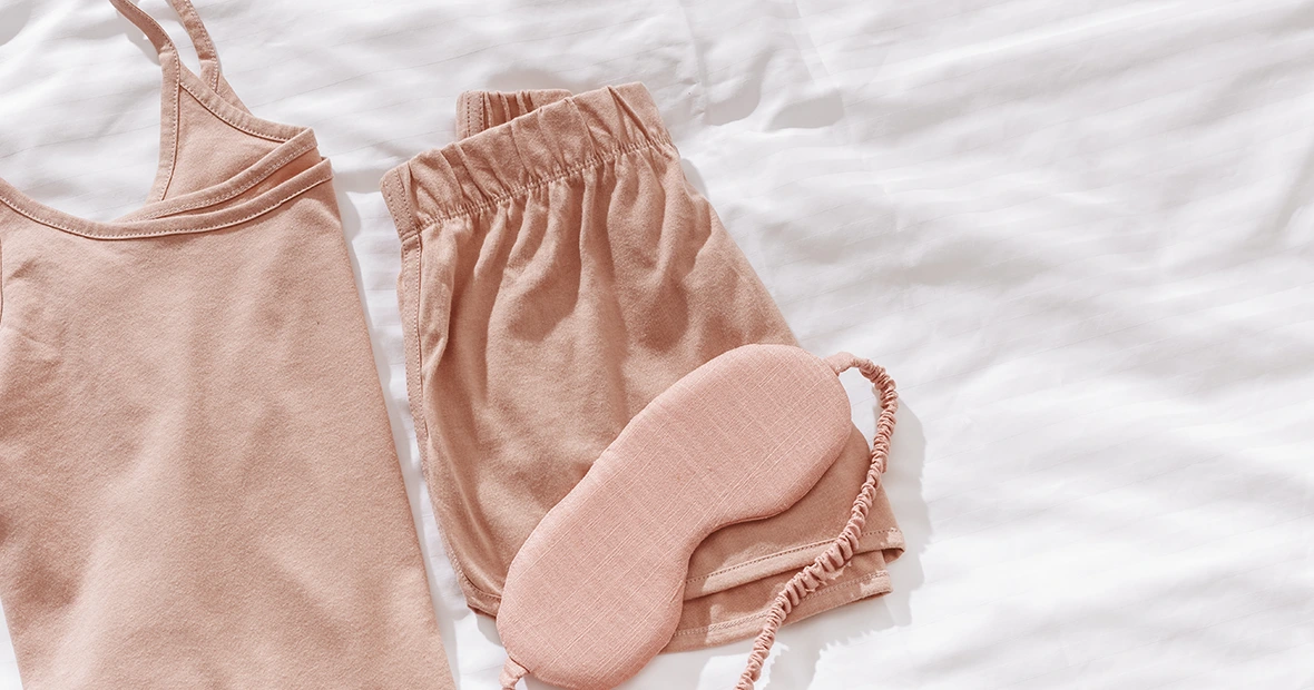 vetements de nuit en coton